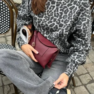 Anine Bing trui Miles A-08-11404-MTL98 leopard