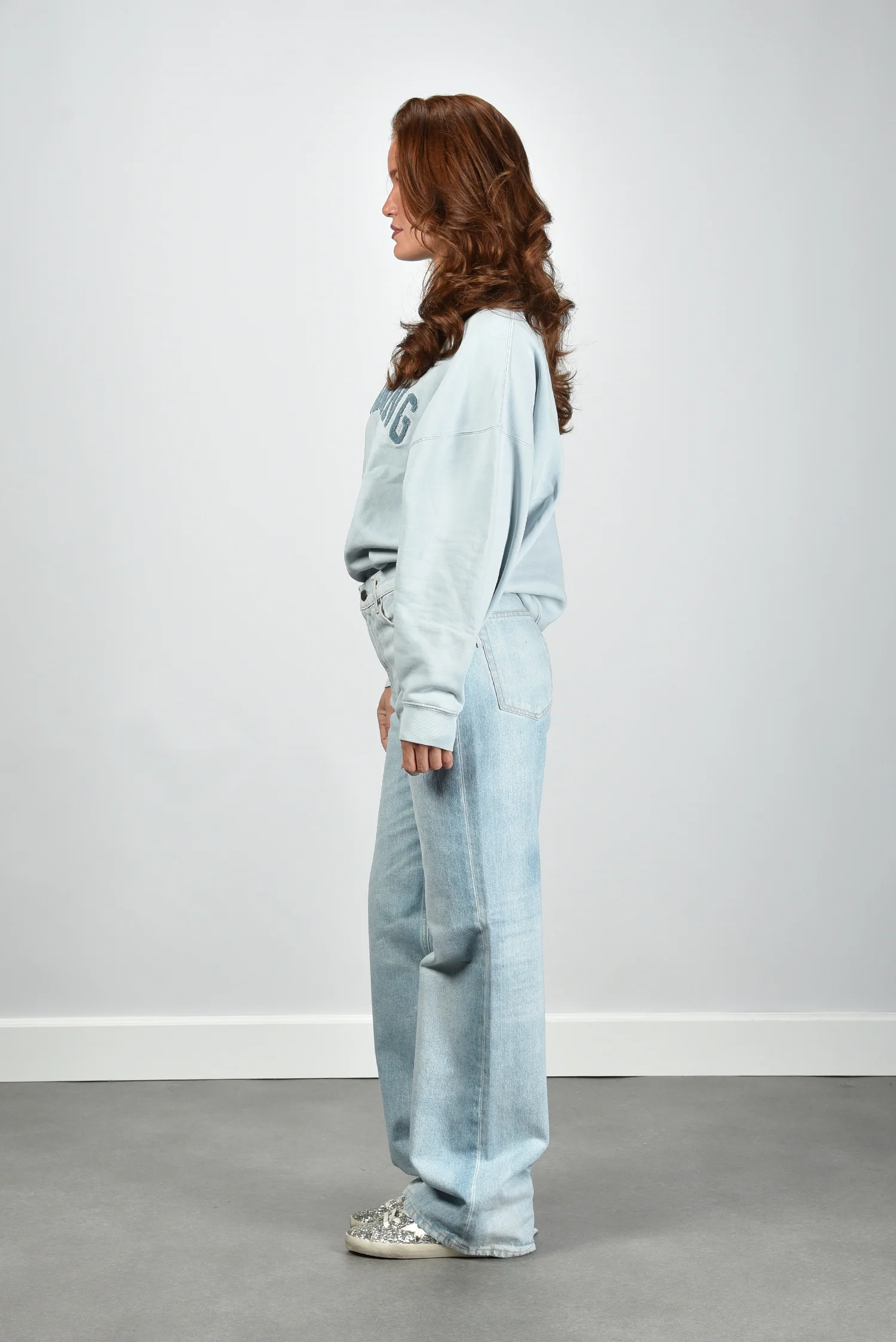 Anine Bing trui Miles A-08-12063-BEL41 light blue - Afbeelding 6