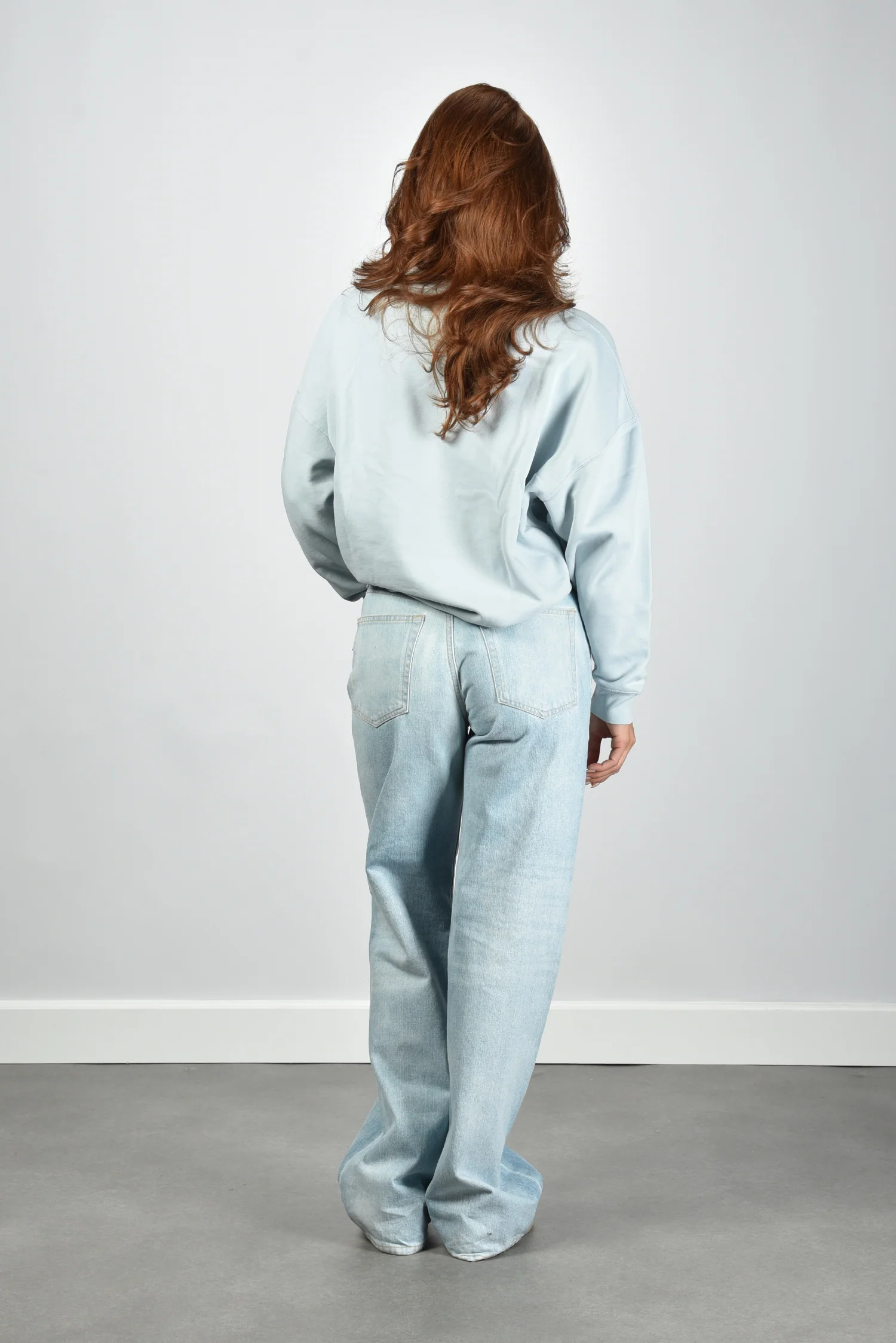 Anine Bing trui Miles A-08-12063-BEL41 light blue - Afbeelding 7