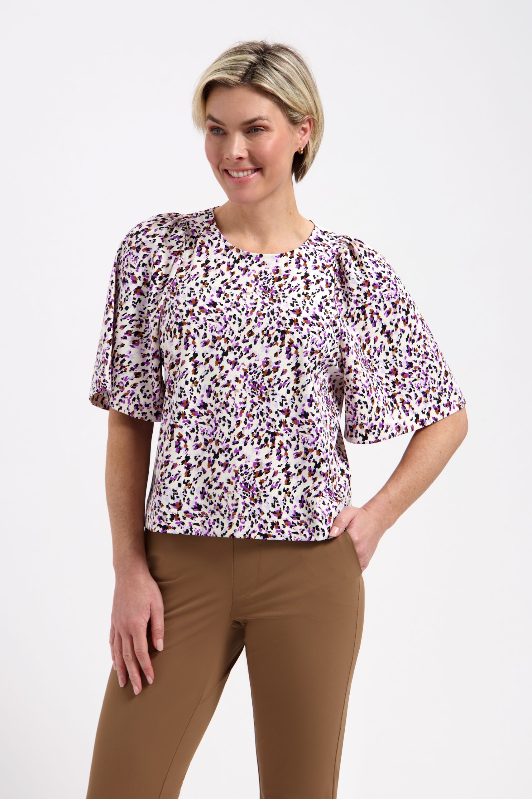Lady Day – Aston Blouse Travel – Spirit print - Afbeelding 5