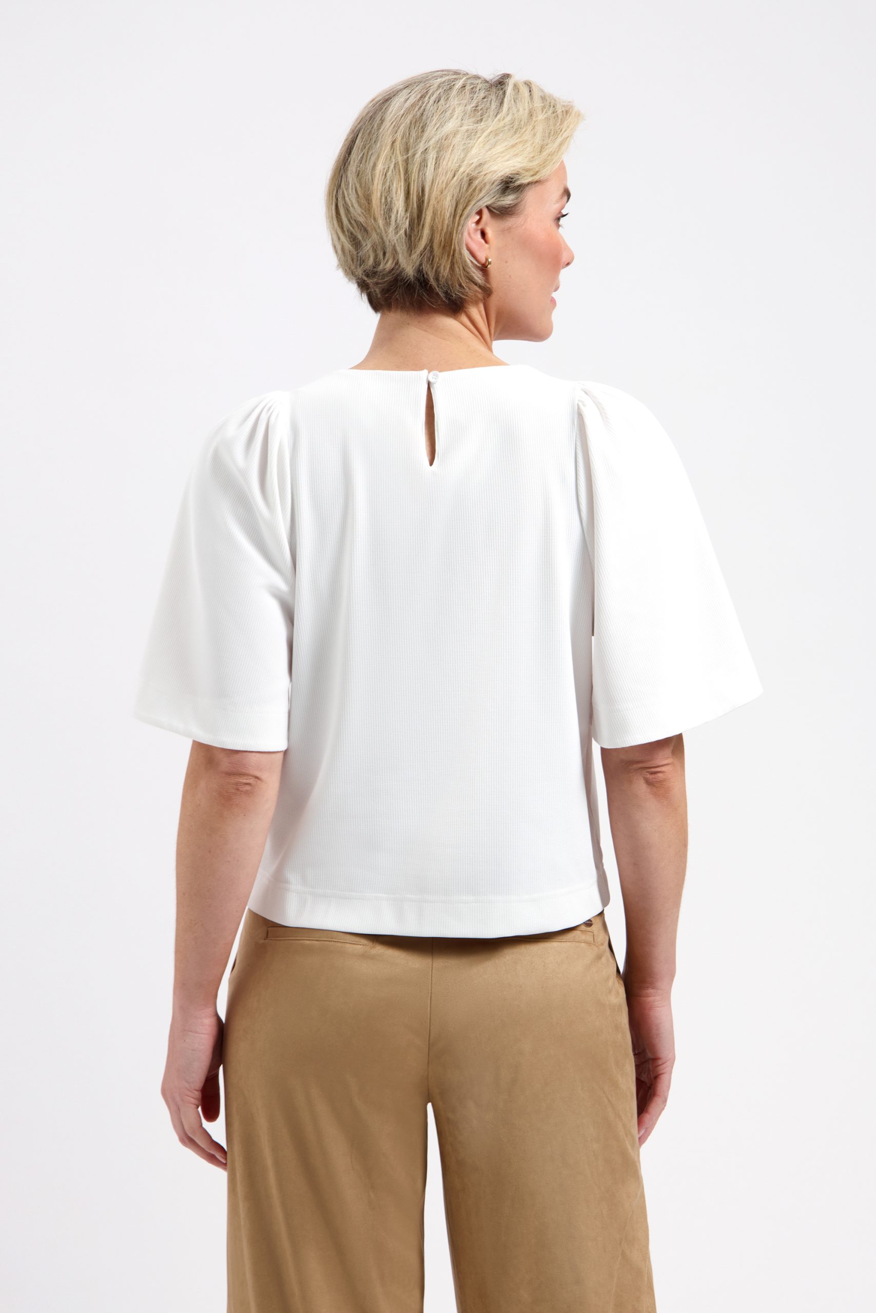 Lady Day – Aston Blouse Travel – Simple white - Afbeelding 6