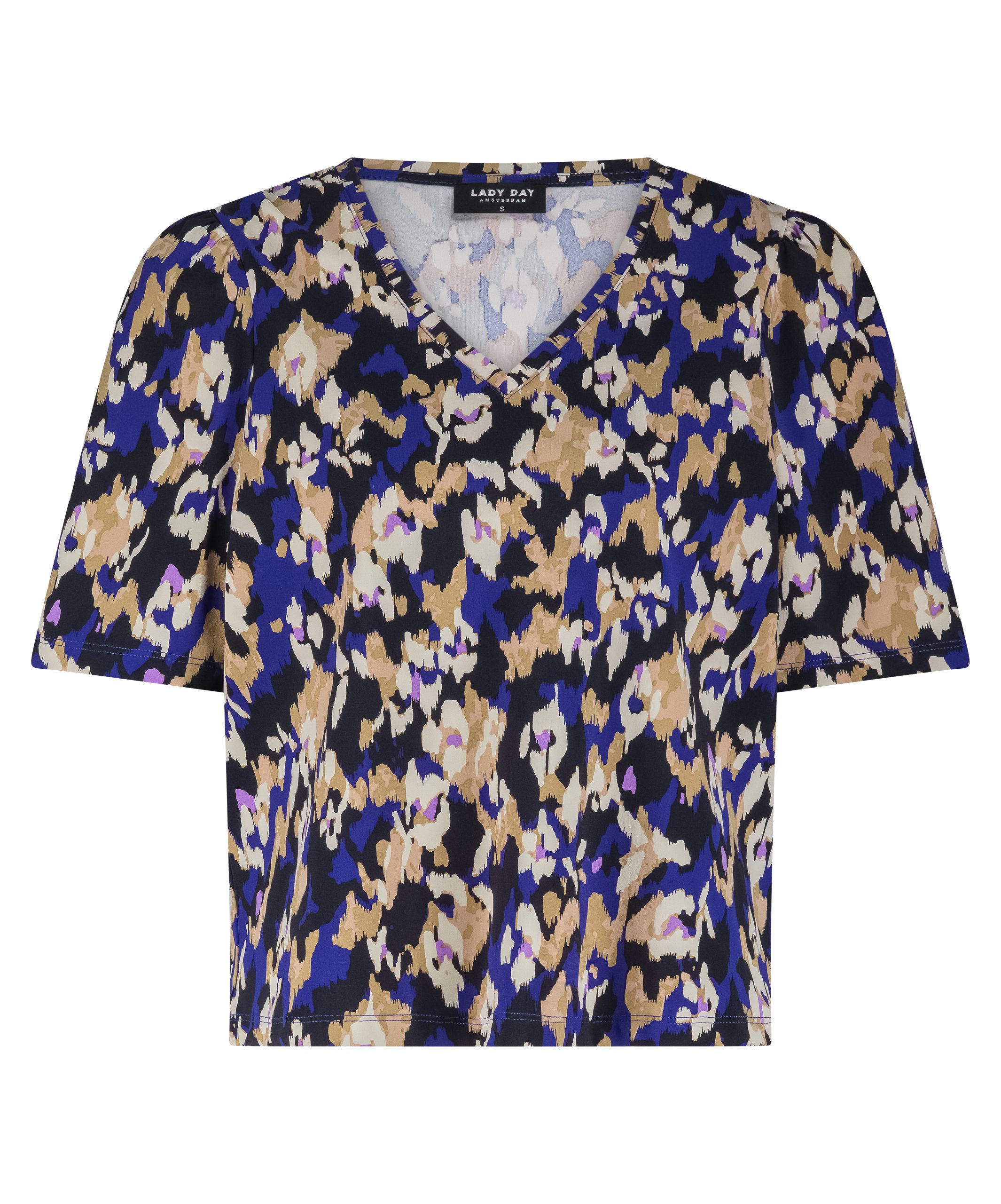 Lady Day – Aya Top – Faye Print - Afbeelding 2