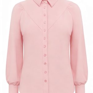 Triple Nine – Blouse basics half moon – Powder Pink
