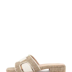 Babouche – Sera Slipper – Goud/Taupe/Beige