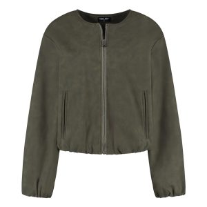 Lady Day – Bernet Brushed Jacket – Dark Olive