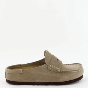 Birkenstock loafers Naples Suede 1029710 taupe
