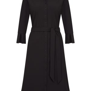 Mi Piace – Jurk 3/4 Mouw – Black