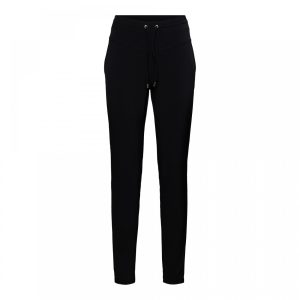 &Co Woman – Penny Travelstof Trousers – Black