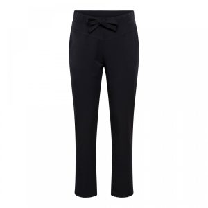 &Co Woman – Peppe 7/8 Travelstof Trouser – Black