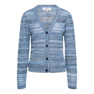 &Co Woman – Babette Cardigan – Light Blue Multi