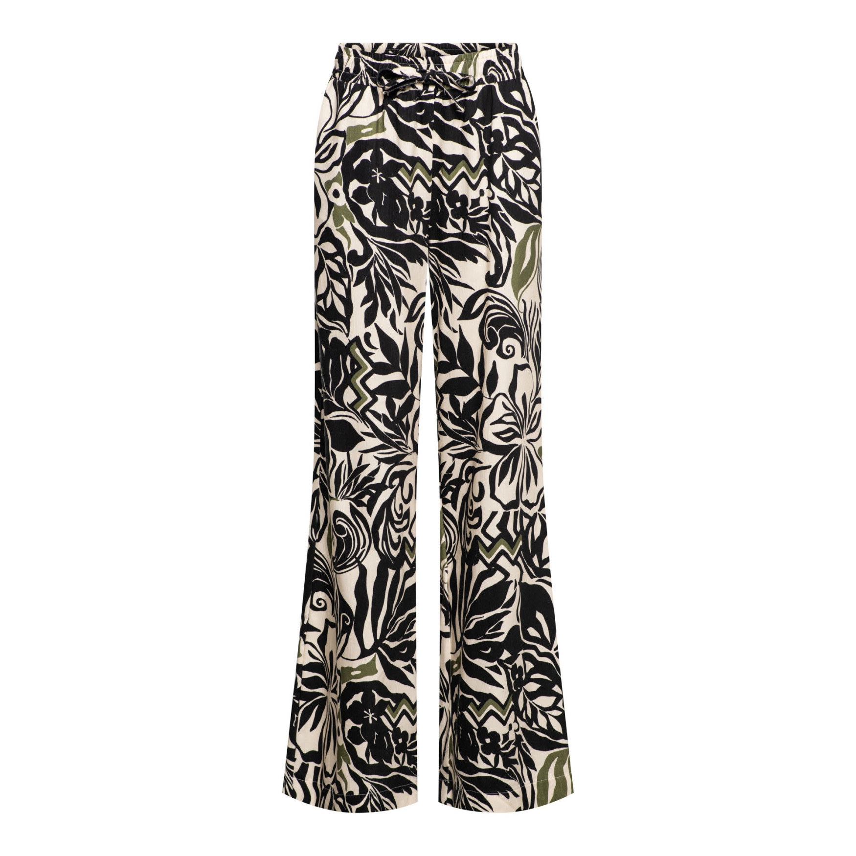 &Co Woman – Avery Leaf – Black multi - Afbeelding 2