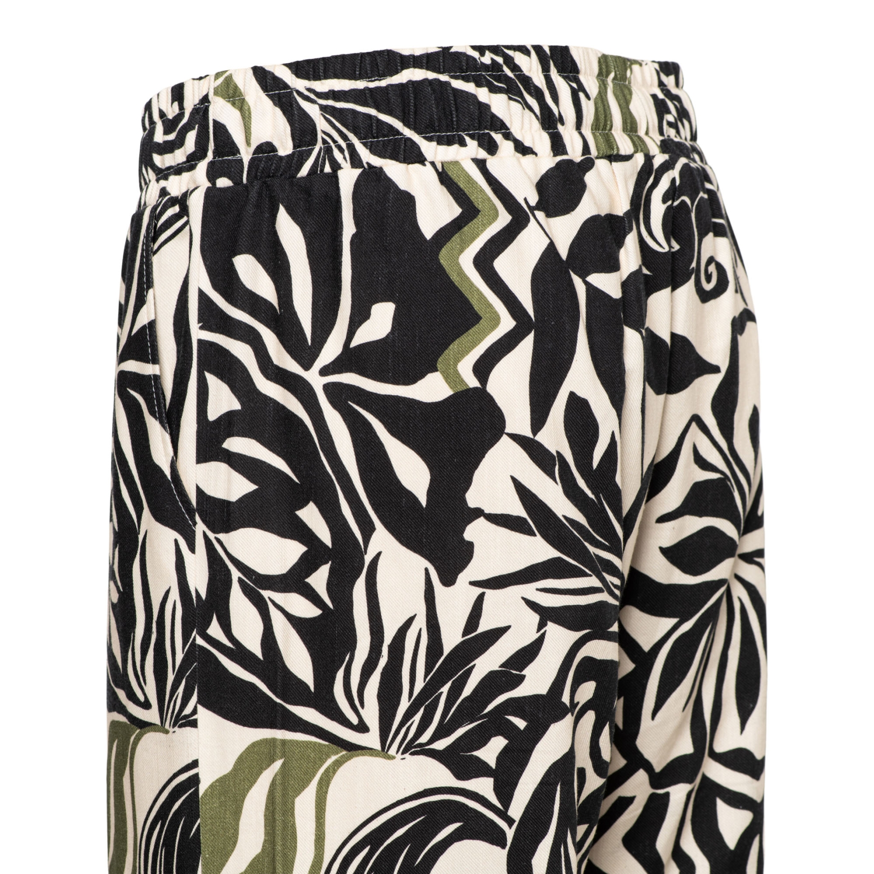 &Co Woman – Avery Leaf – Black multi - Afbeelding 4