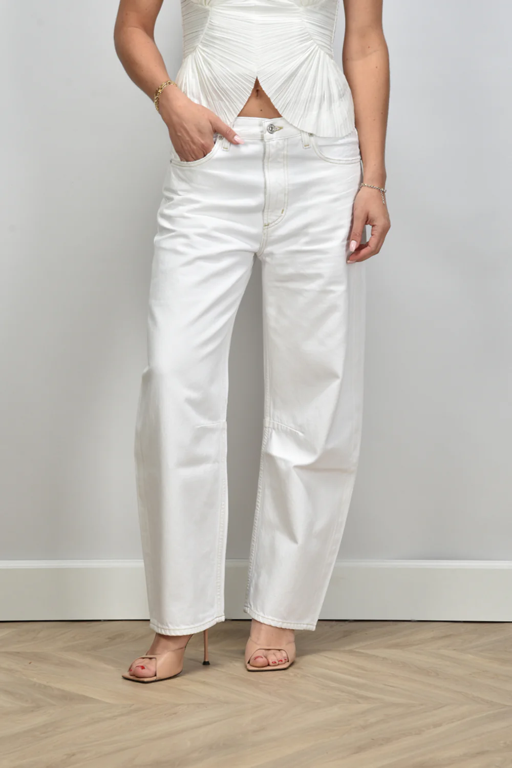 Citizens of Humanity jeans Miro 2149-1248 soft white - Afbeelding 2