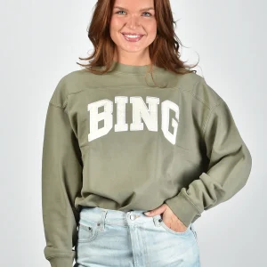 Anine Bing trui Trenton A-08-11840-WGR11 military green