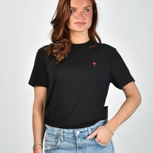 Ami Paris t-shirt ADC Ts Rouge BFUTS035.724 noir