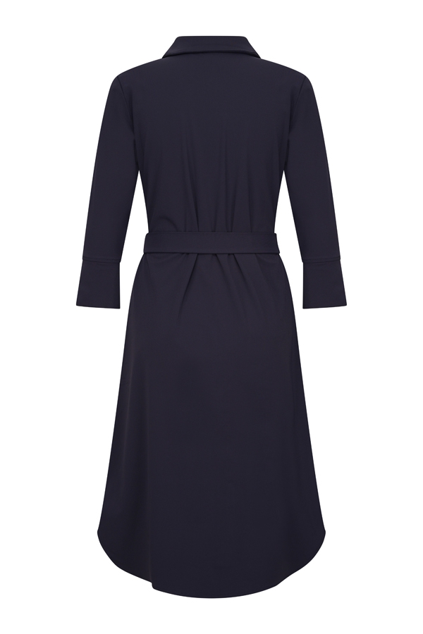 Mi Piace – Jurk 3/4 Mouw – Dark Blue - Afbeelding 3