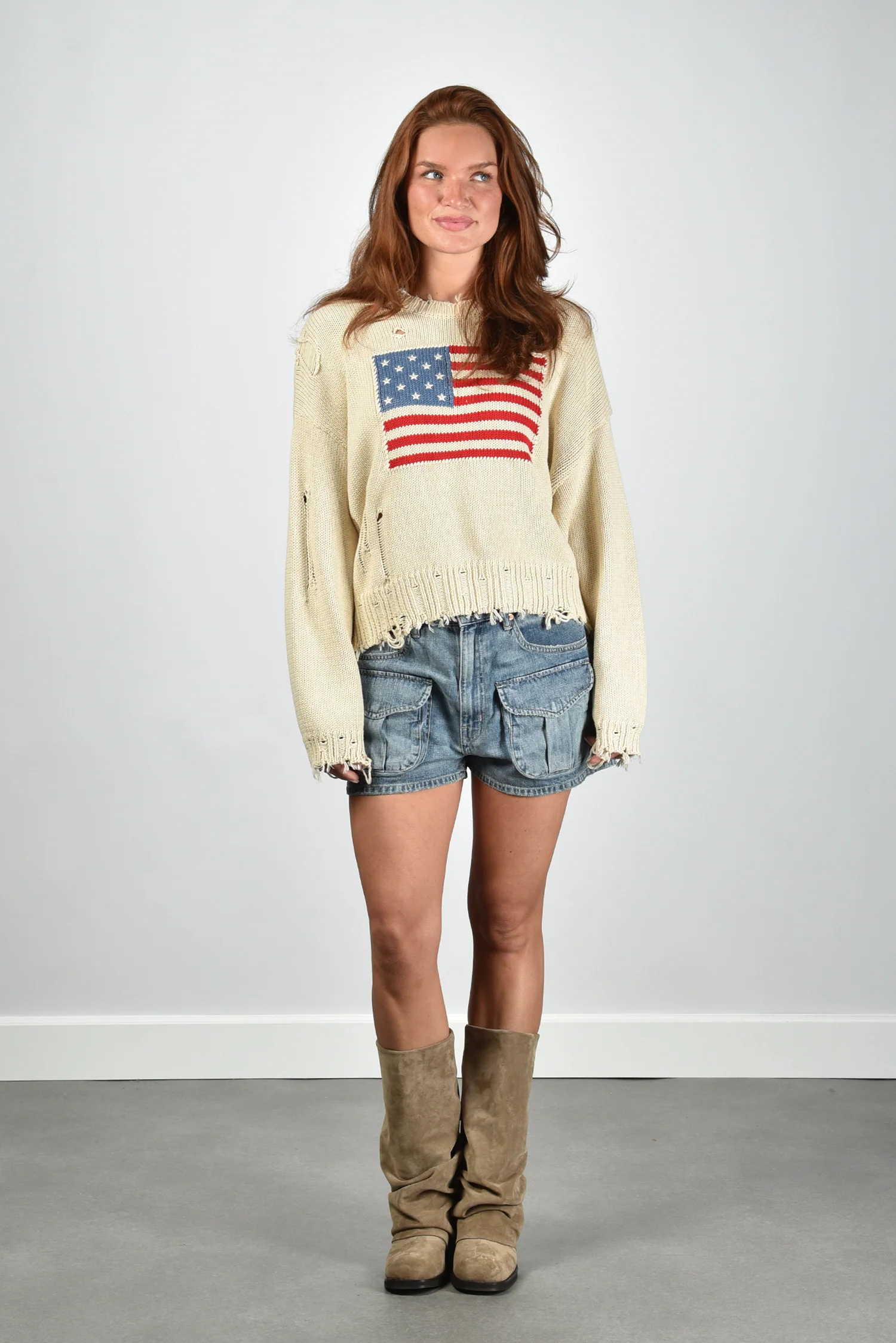 Denimist short Claire DSWD126-D252B holton indigo - Afbeelding 2