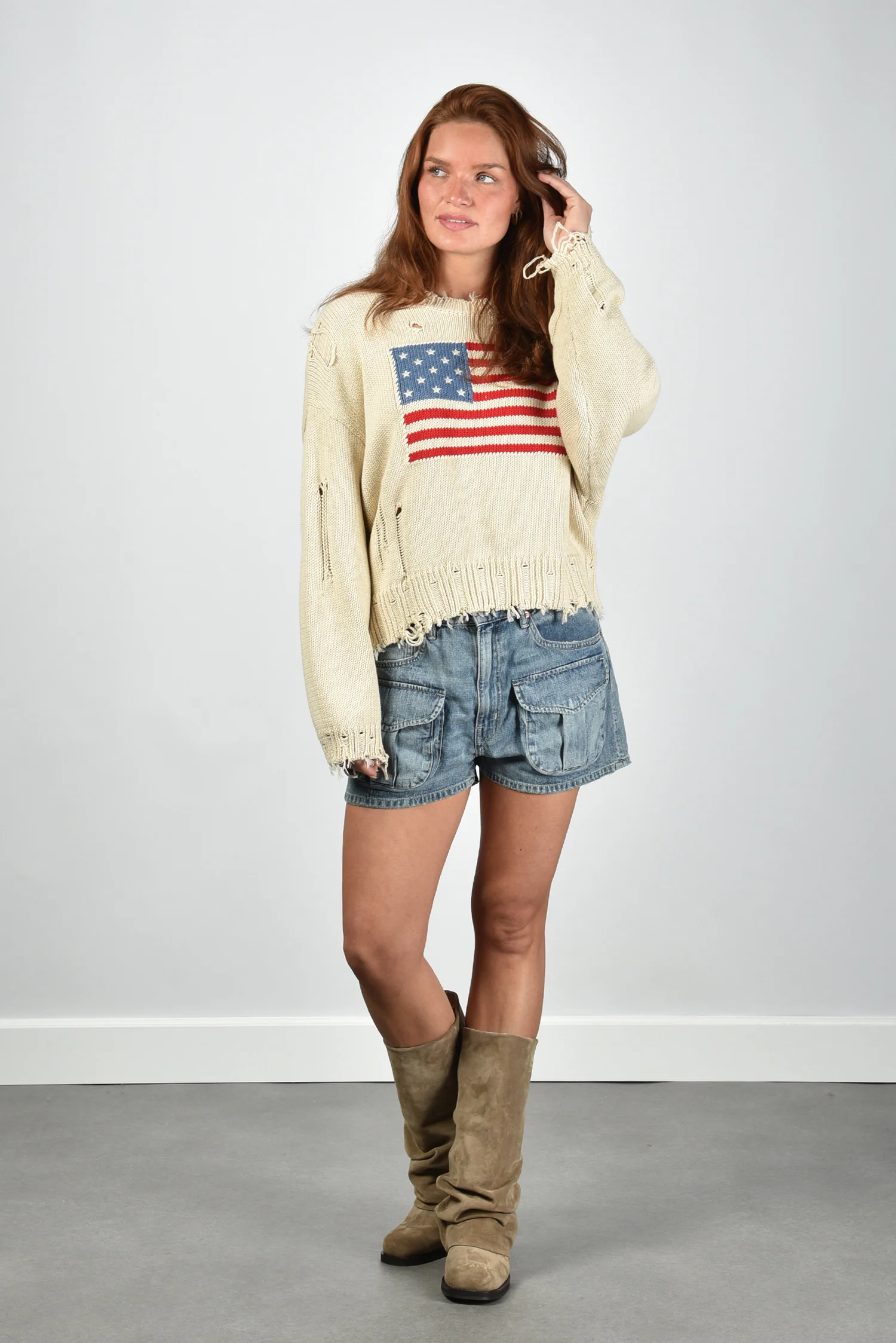 Denimist short Claire DSWD126-D252B holton indigo - Afbeelding 6