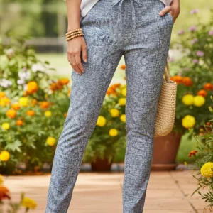 Dreamstar Z26 119 Kick - broek PUNTA PRINT indigo