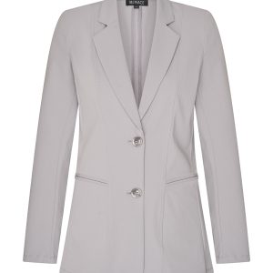 Mi Piace – Blazer Lang –  Elephant Grey