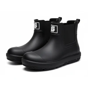 Elion Waterdichte Antislip Regenlaarzen - Stevige Lage Schoenen