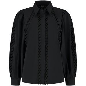 Lady Day – Emmeline Travelstof Blouse – Black