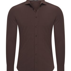 Mi Piace Heren – Blouse – Espresso