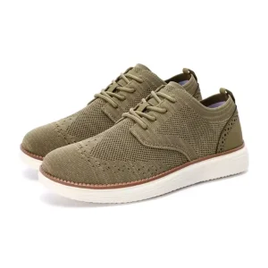 Evan Ademende Instappers Heren met Veters – Casual Mesh Sneakers