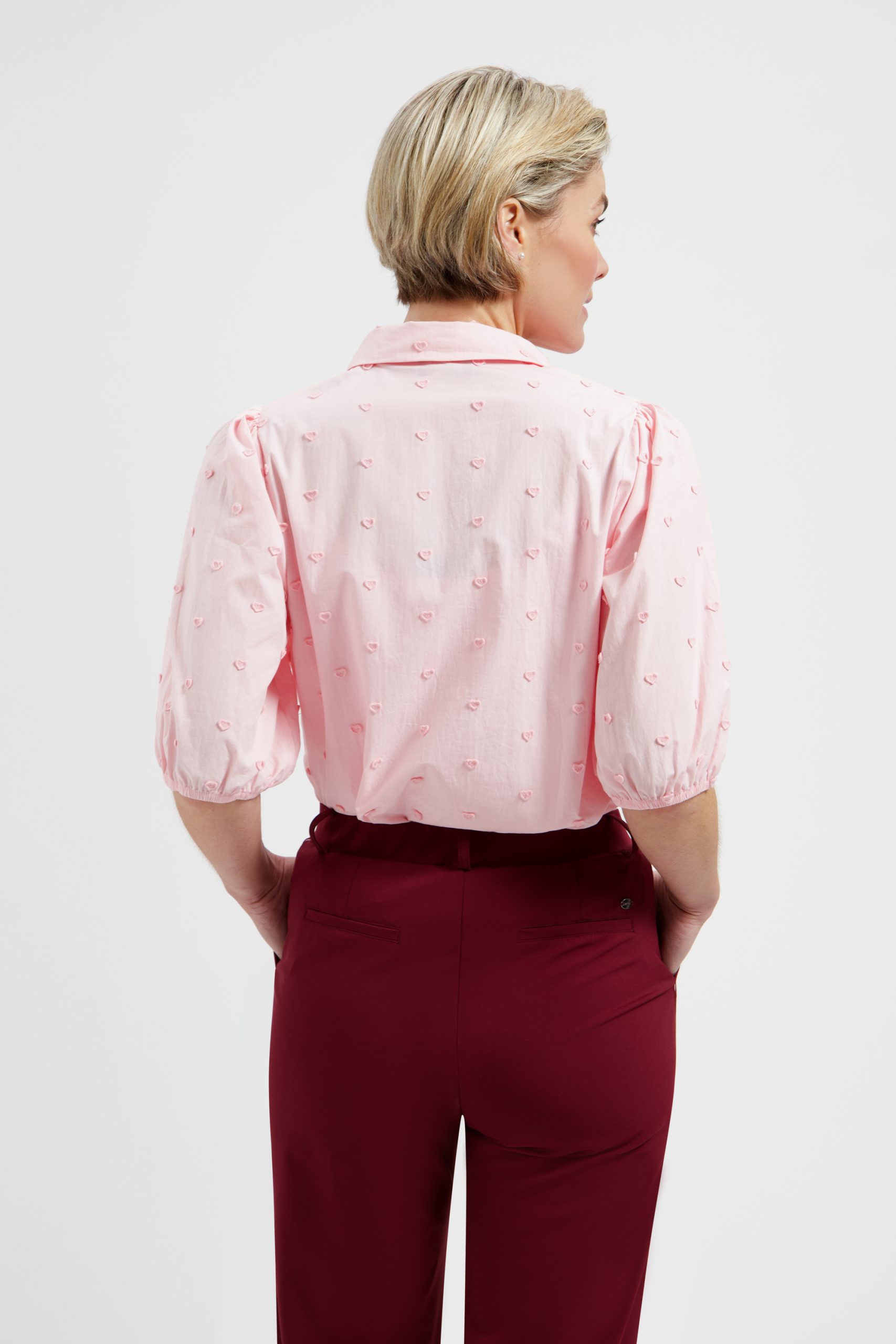 Lady Day – Eve Blouse – Sweet pink - Afbeelding 5