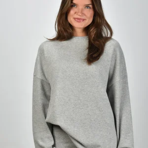 Extreme Cashmere trui Crew Hop 53 grey