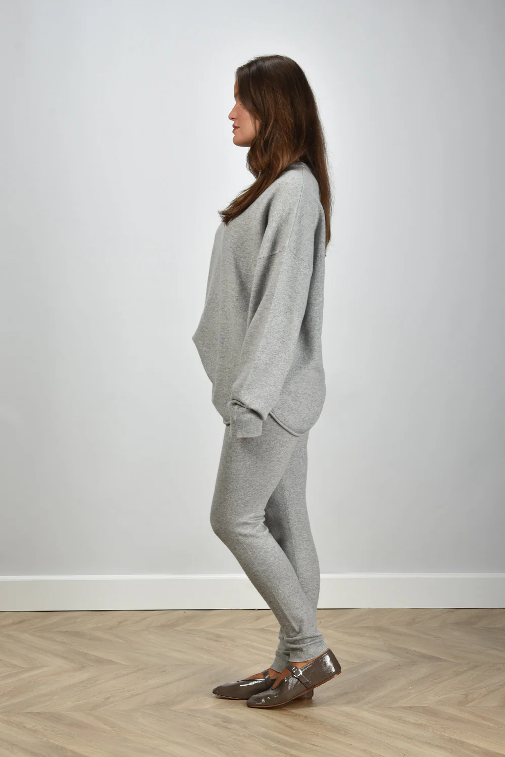 Extreme Cashmere trui Crew Hop 53 grey - Afbeelding 6