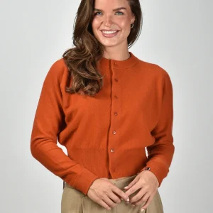 Extreme Cashmere vest Blouson 257 dark orange