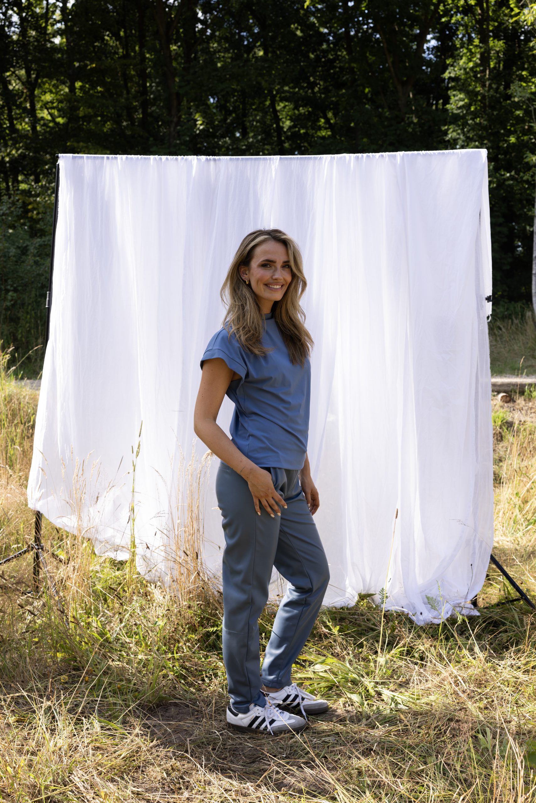 Kimara – Indy Trousers – Isola Blue - Afbeelding 5