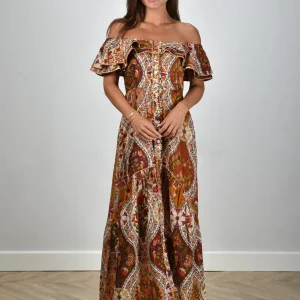 Farm Rio jurk 336530 romantic nature multicolor