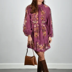 Farm Rio jurk 344134 delicate chintz pink