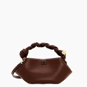 Ganni crossbody Bou Bag Mini A7280 chocolate fondant