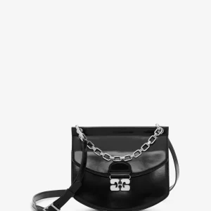 Ganni crossbody Apo-G Small Chain A6910 black