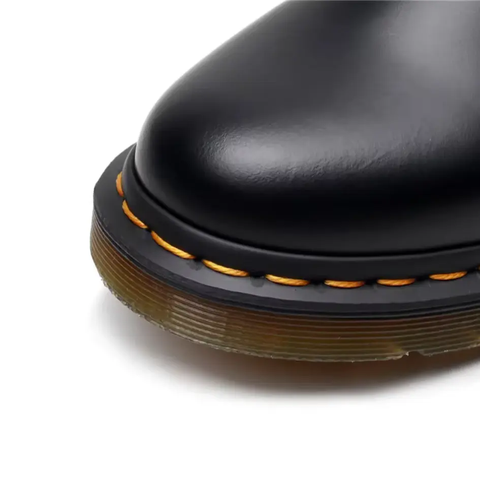 Gio Leren Mary Jane Schoenen Unisex – Instappers met Chunky Zool - Afbeelding 6