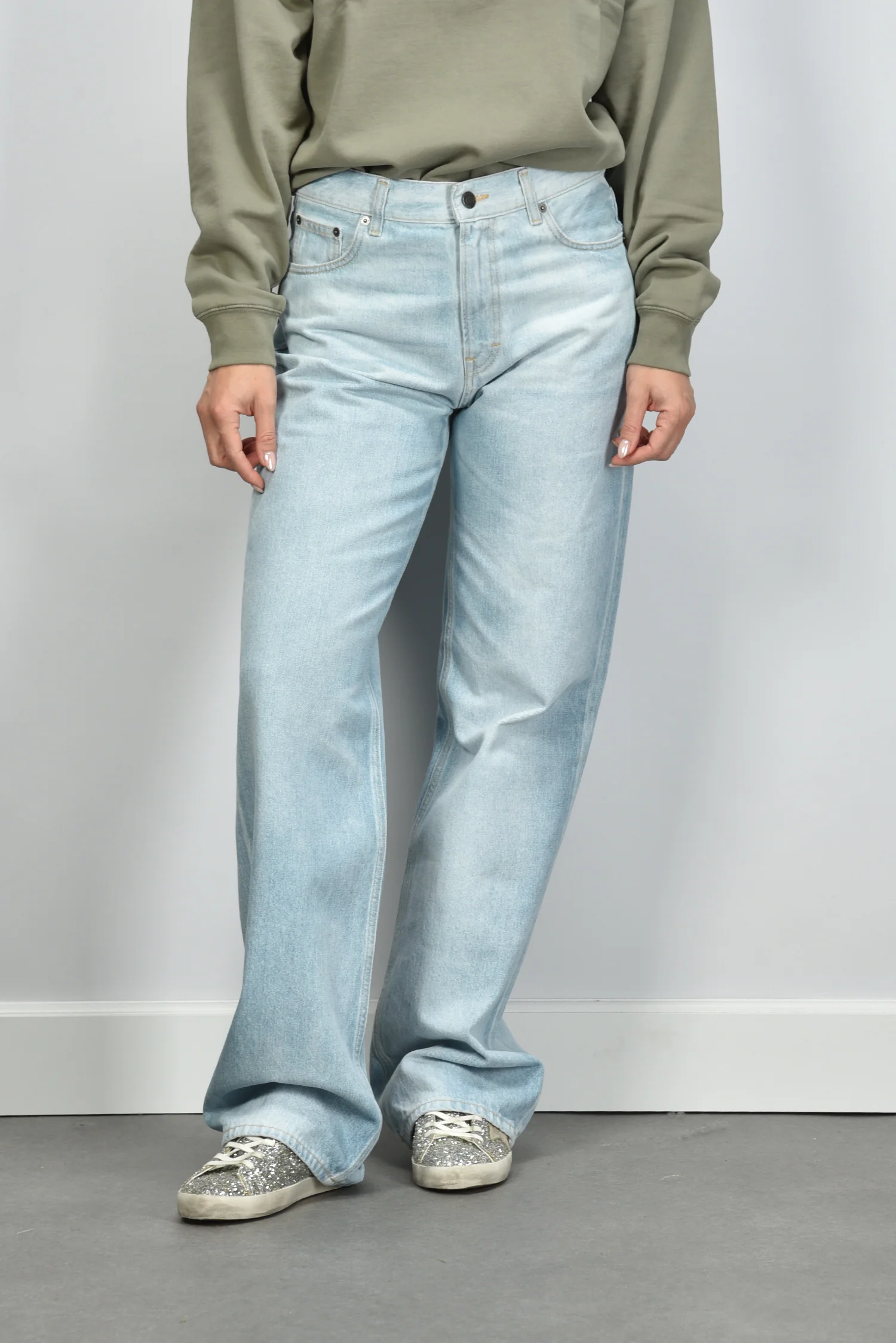 Haikure jeans Korea HEW03185DF180L0913 sunny blue - Afbeelding 3