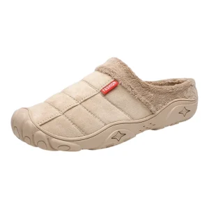 Pantoffels Heren – Comfortabele Warme Sloffen met Zachte Zool