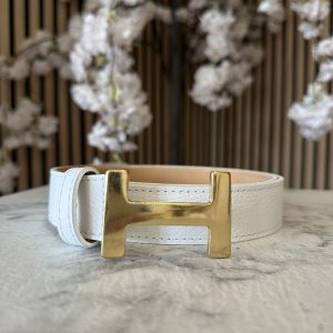 Madam Peach – Riem Leer – White