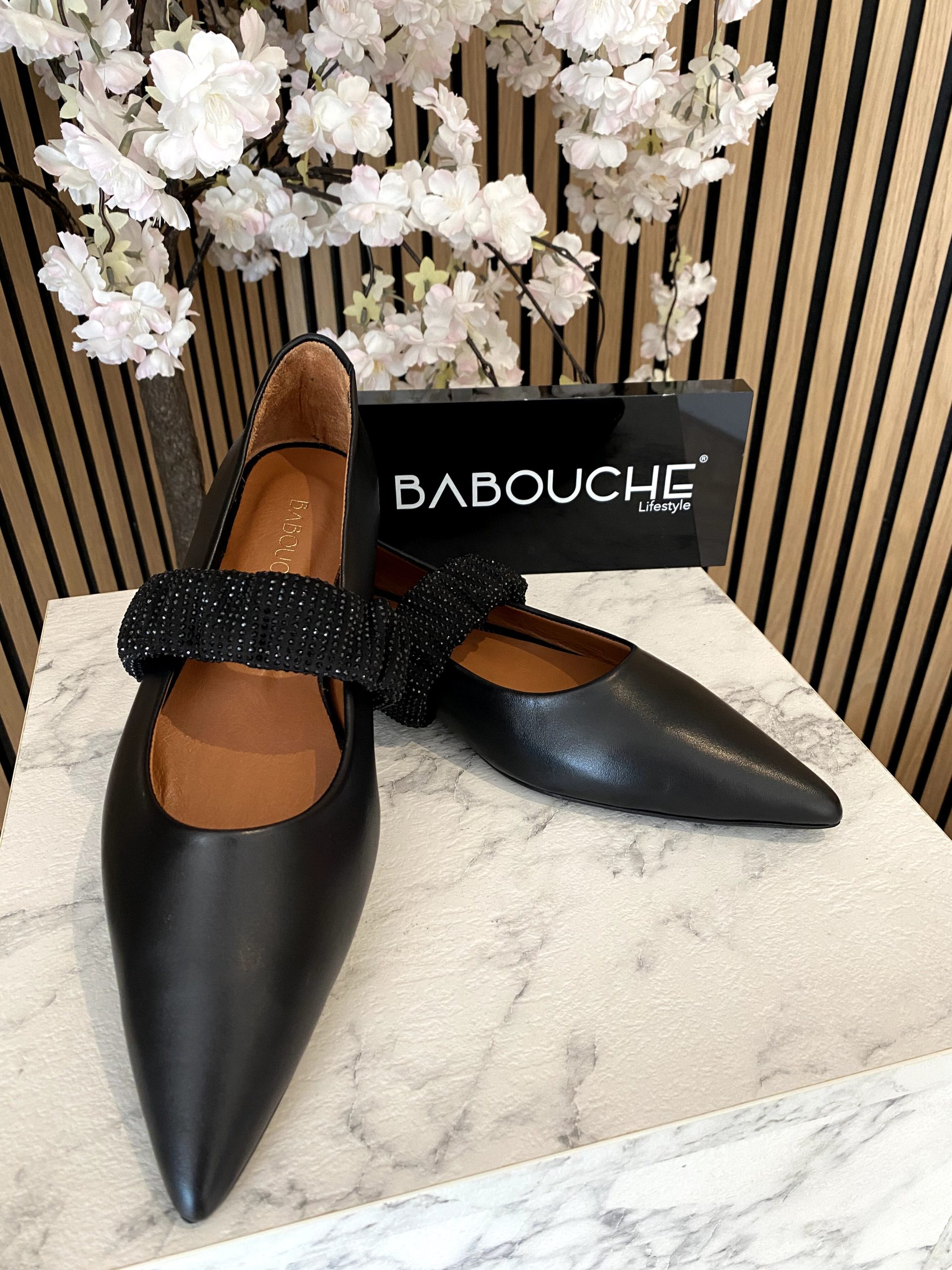 Babouche – Sage Ballerina’s – Black - Afbeelding 7