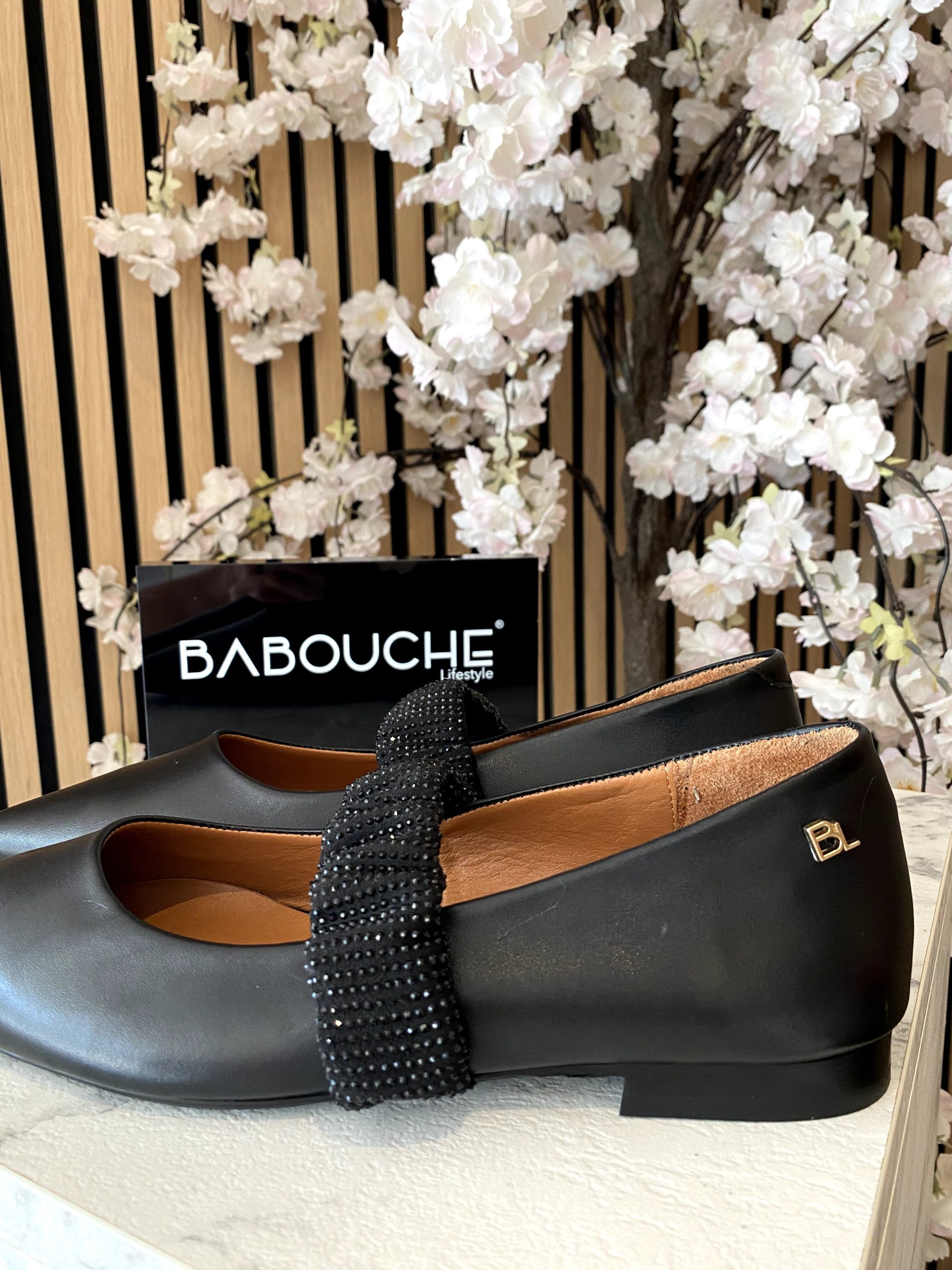 Babouche – Sage Ballerina’s – Black - Afbeelding 5