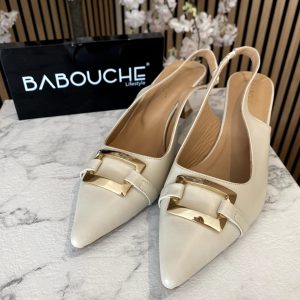 Babouche – Eloise Pump – Off White