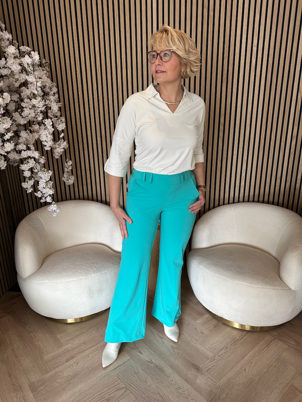 Kimara – Mare Travelstof Top – Salt - Afbeelding 4