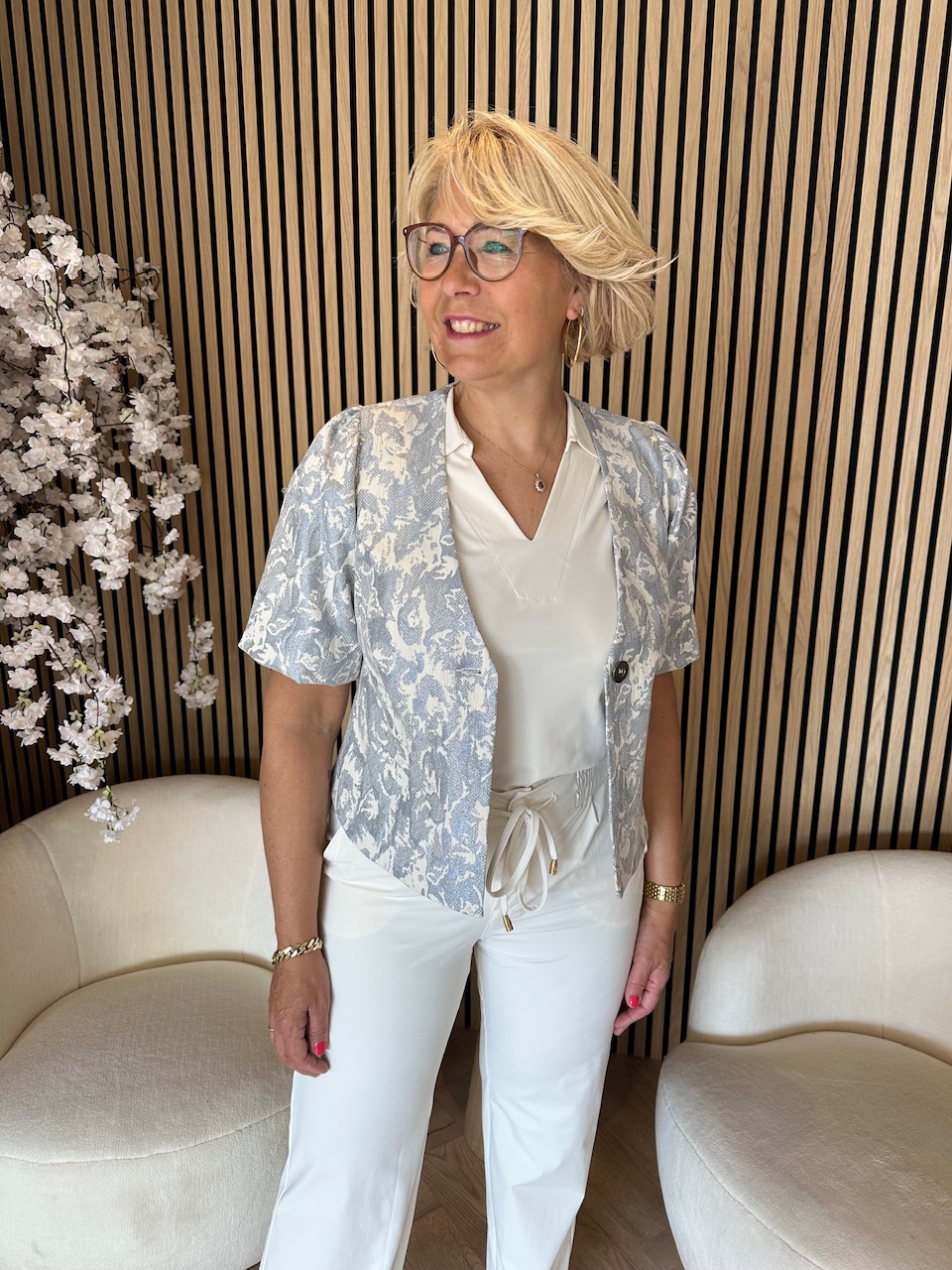 &Co Woman – Ziva – Light Denim multi - Afbeelding 3