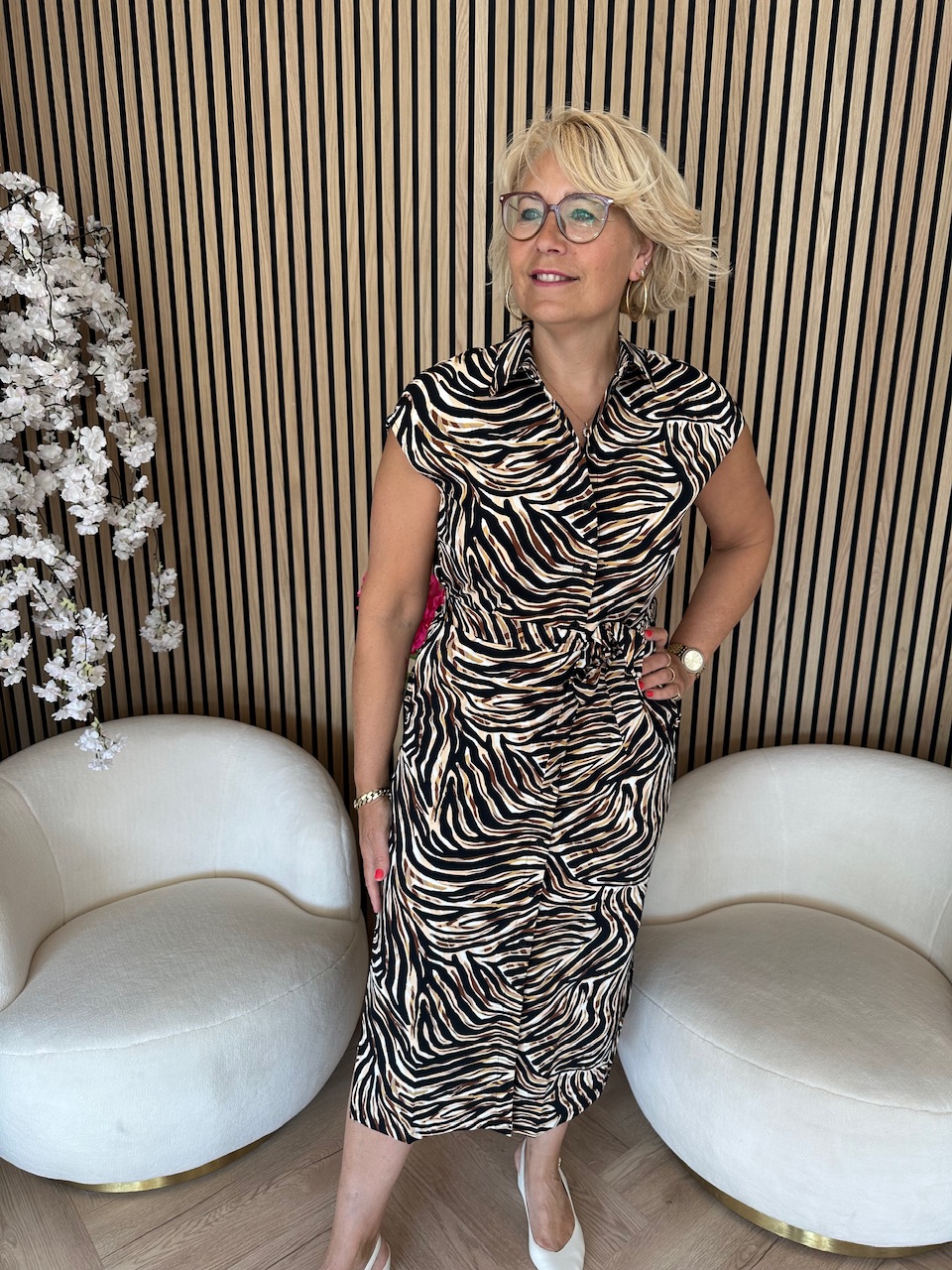 Lady Day – Ozzy Dress – Tirza Print - Afbeelding 4