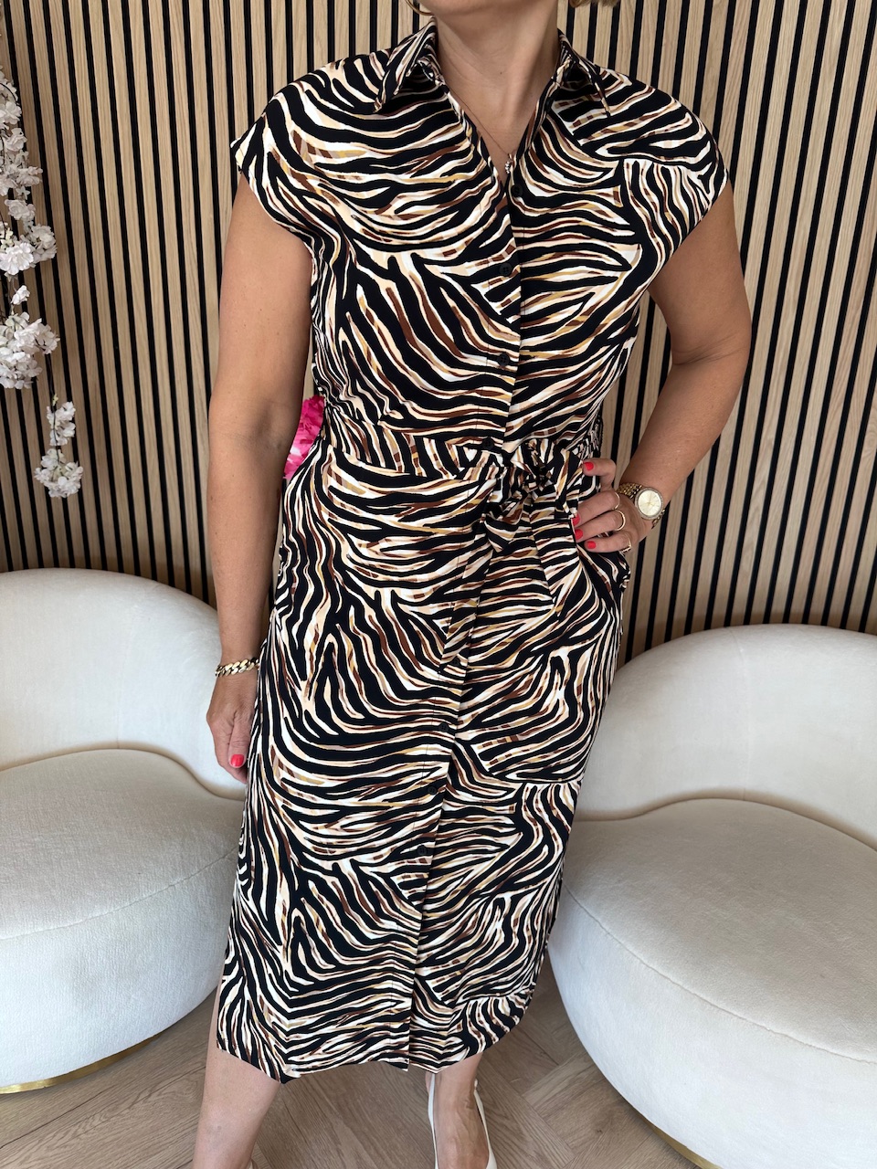 Lady Day – Ozzy Dress – Tirza Print - Afbeelding 5