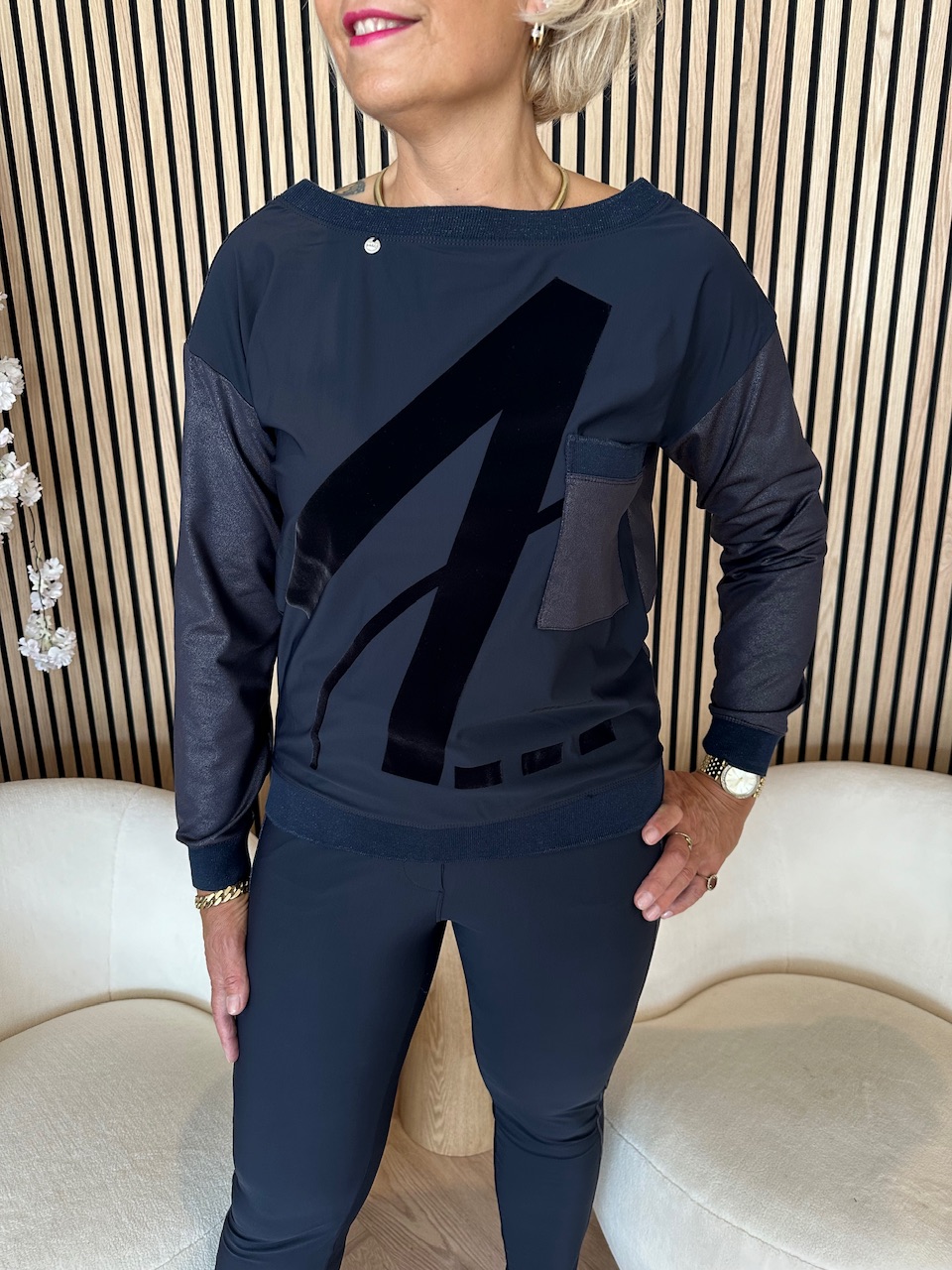 Zip73 – Pants Piping – Classic Blue - Afbeelding 5