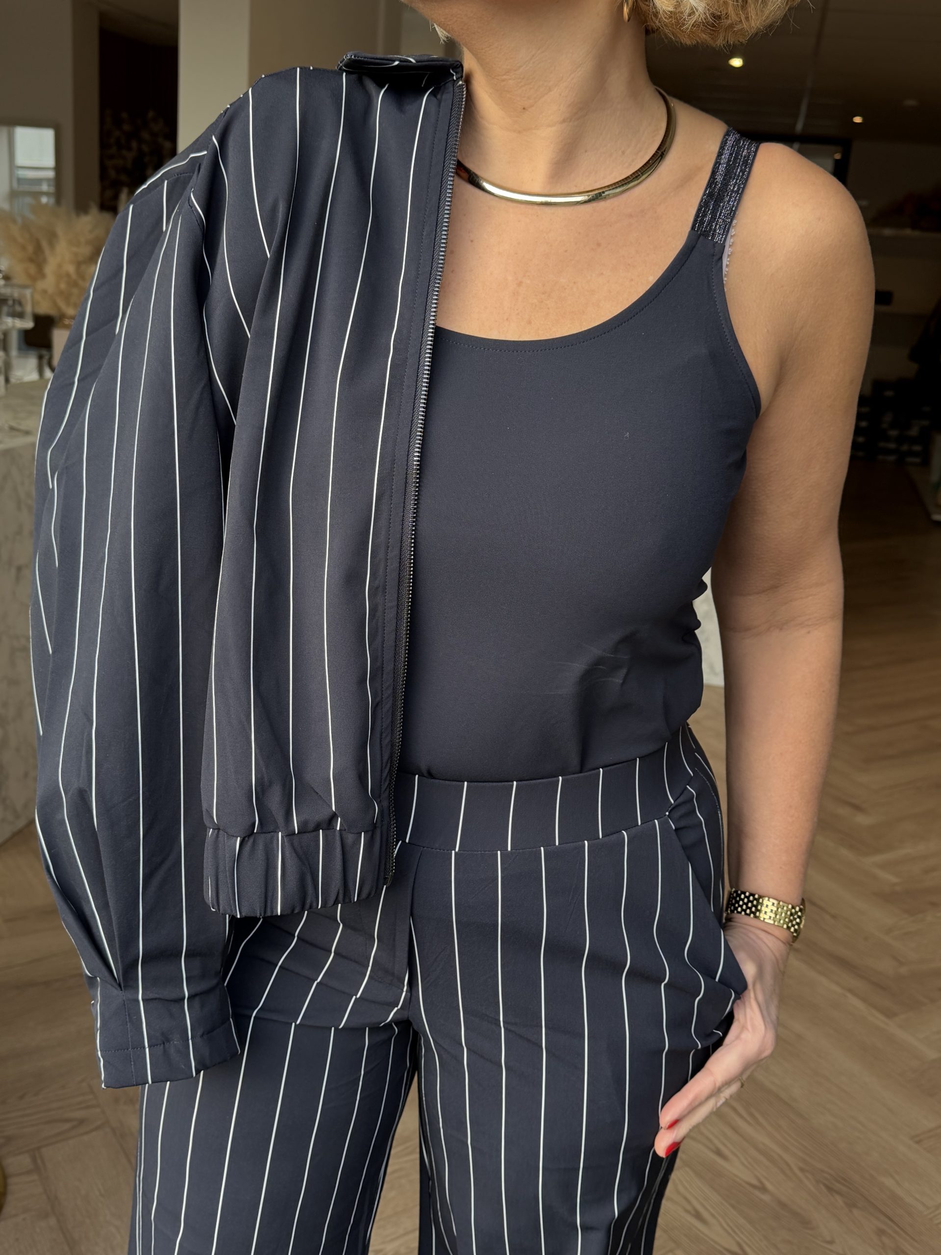 Lady Day – Tuesday Travelstof Top – Blue - Afbeelding 3